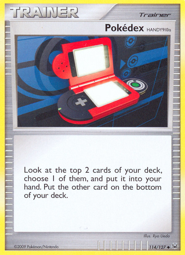 Pokedex HANDY910is (114/127) [Platinum: Base Set] Pokémon