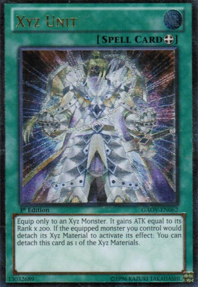 Xyz Unit [GAOV-EN062] Ultimate Rare Yu-Gi-Oh!