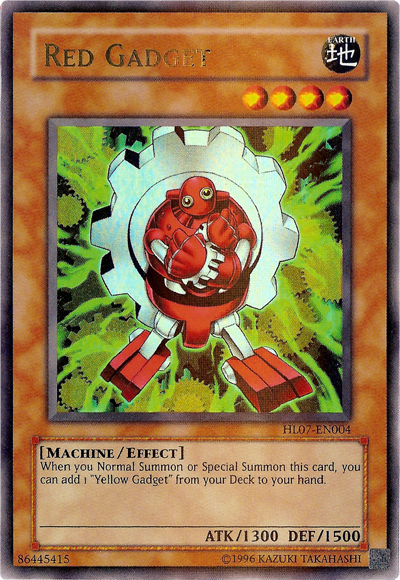 Red Gadget [HL07-EN004] Parallel Rare Yu-Gi-Oh!