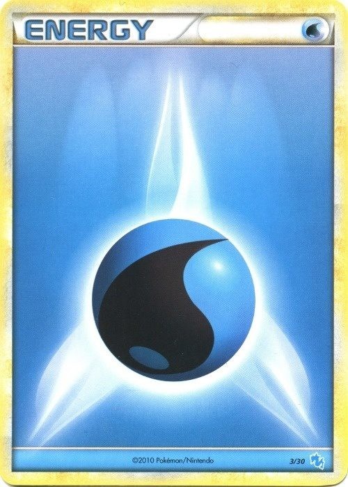 Water Energy (3/30) [HeartGold & SoulSilver: Trainer Kit - Gyarados] Pokémon