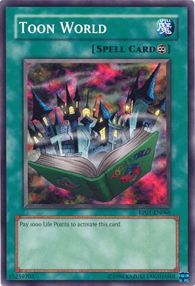 Toon World [RP01-EN066] Common Yu-Gi-Oh!