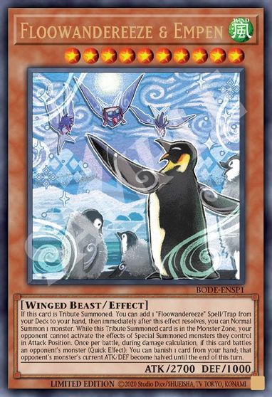 Floowandereeze & Empen [BODE-ENSP1] Ultra Rare Yu-Gi-Oh!