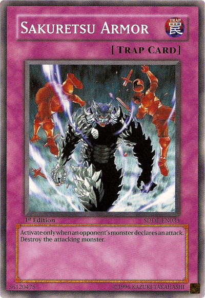 Sakuretsu Armor [SDDE-EN033] Common Yu-Gi-Oh!