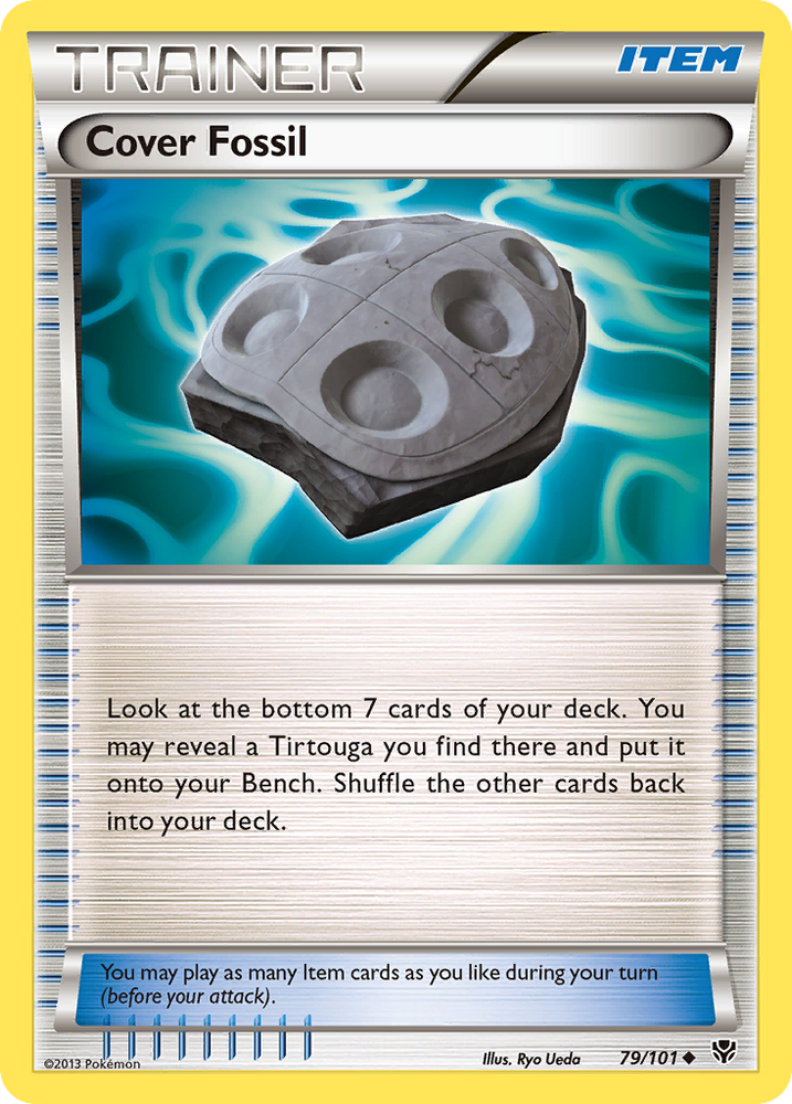 Cover Fossil (79/101) [Black & White: Plasma Blast] Pokémon