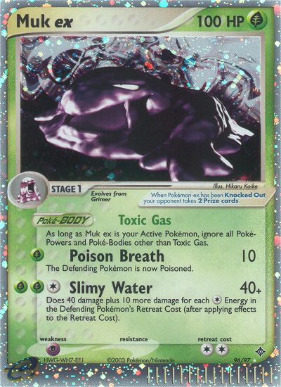 Muk ex (96/97) [EX: Dragon] Pokémon