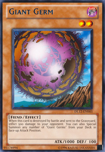 Giant Germ (Blue) [DL12-EN003] Rare Yu-Gi-Oh!