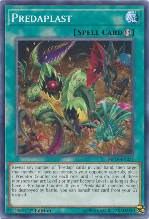 Predaplast [MP19-EN231] Common Yu-Gi-Oh!
