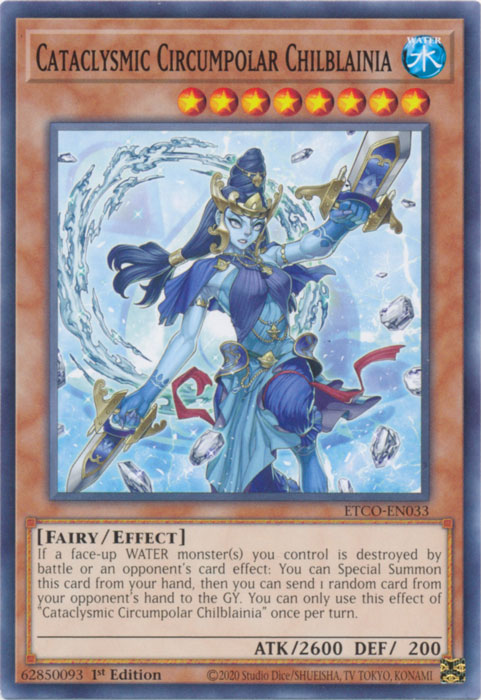 Cataclysmic Circumpolar Chilblainia [ETCO-EN033] Common Yu-Gi-Oh!