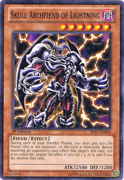Skull Archfiend of Lightning [BP01-EN006] Starfoil Rare Yu-Gi-Oh!