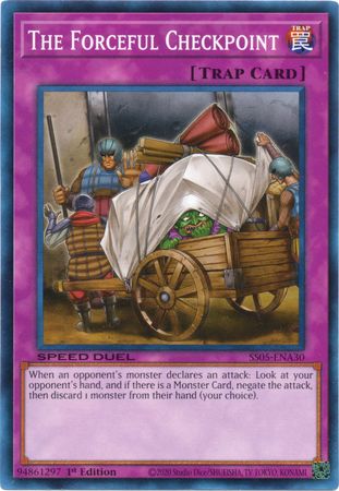The Forceful Checkpoint [SS05-ENA30] Common Yu-Gi-Oh!