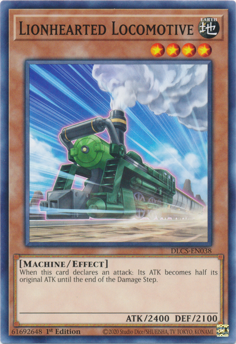 Lionhearted Locomotive [DLCS-EN038] Common Yu-Gi-Oh!