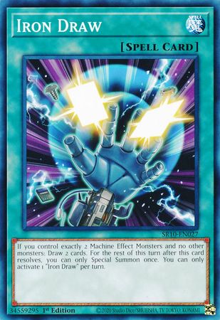 Iron Draw [SR10-EN027] Common Yu-Gi-Oh!