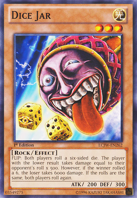 Dice Jar [LCJW-EN262] Common Yu-Gi-Oh!