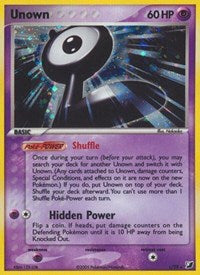 Unown (L) (L/28) [EX: Unseen Forces] Pokémon