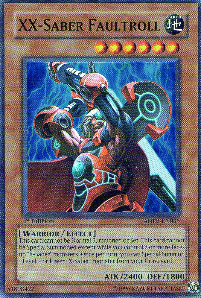 XX-Saber Faultroll [ANPR-EN035] Super Rare Yu-Gi-Oh!
