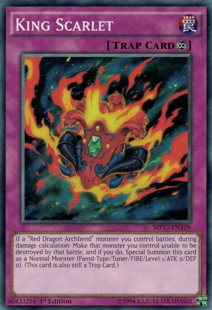 King Scarlet [MP17-EN109] Common Yu-Gi-Oh!