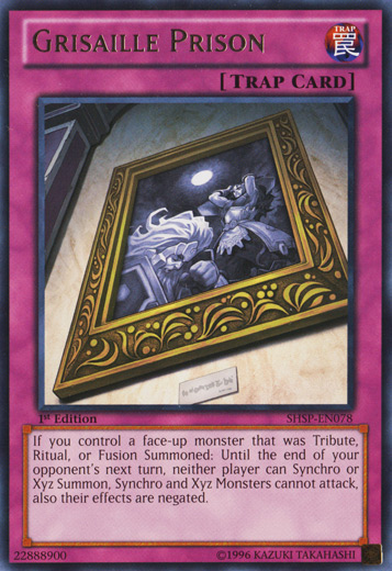 Grisaille Prison [SHSP-EN078] Rare Yu-Gi-Oh!