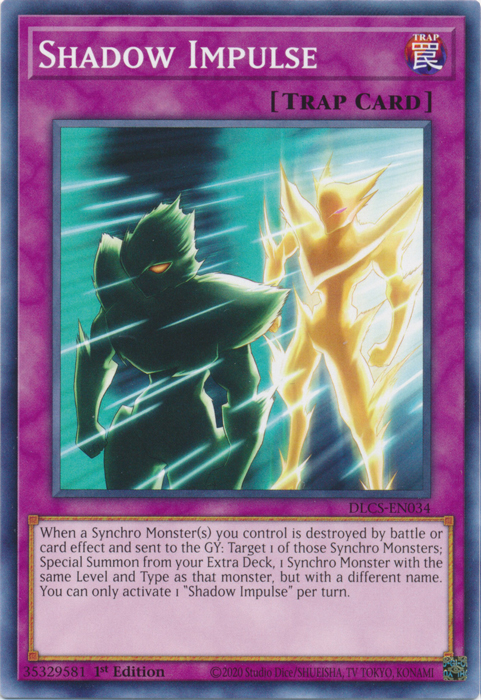 Shadow Impulse [DLCS-EN034] Common Yu-Gi-Oh!