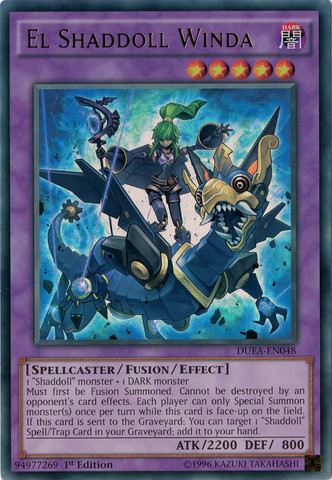 El Shaddoll Winda [DUEA-EN048] Ultra Rare Yu-Gi-Oh!