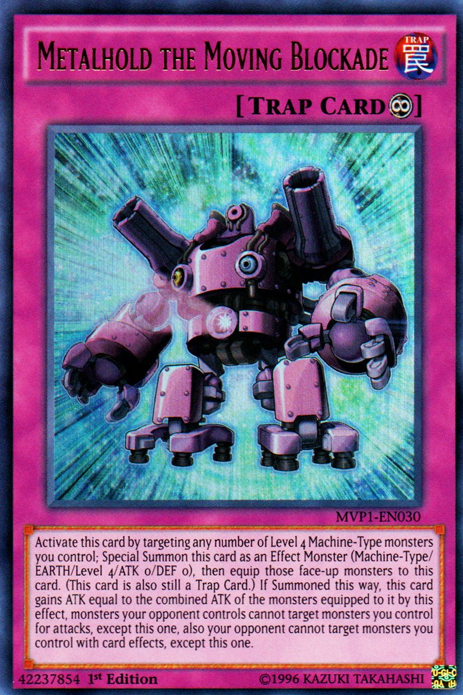 Metalhold the Moving Blockade [MVP1-EN030] Ultra Rare Yu-Gi-Oh!