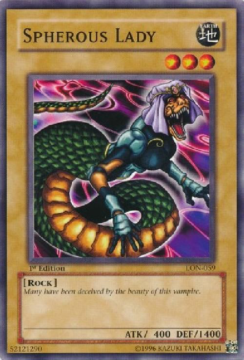 Spherous Lady [LON-059] Common Yu-Gi-Oh!