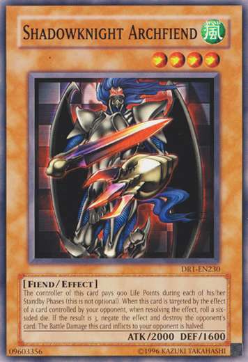 Shadowknight Archfiend [DR1-EN230] Common Yu-Gi-Oh!