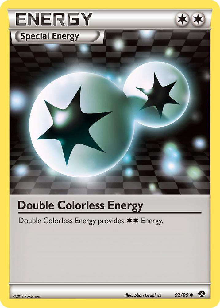 Double Colorless Energy (92/99) [Black & White: Next Destinies] Pokémon