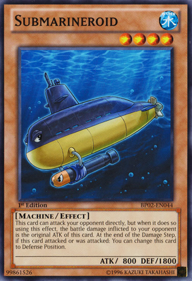 Submarineroid [BP02-EN044] Mosaic Rare Yu-Gi-Oh!