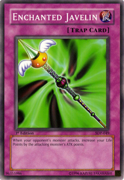 Enchanted Javelin [SDP-049] Common Yu-Gi-Oh!