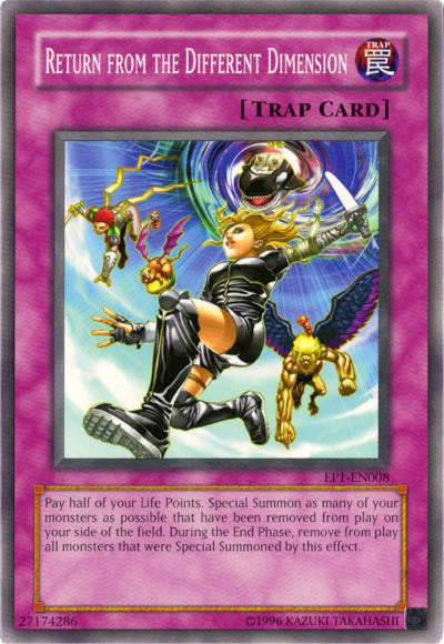Return from the Different Dimension [EP1-EN008] Common Yu-Gi-Oh!