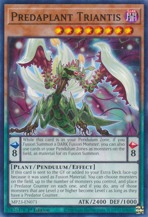 Predaplant Triantis [MP23-EN071] Common Yu-Gi-Oh!