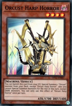 Orcust Harp Horror [OP11-EN007] Super Rare Yu-Gi-Oh!