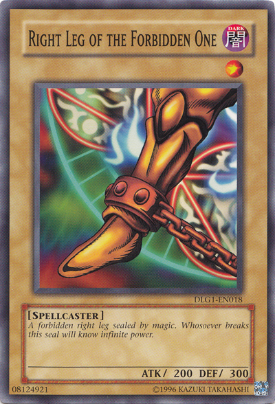Right Leg of the Forbidden One [DLG1-EN018] Common Yu-Gi-Oh!