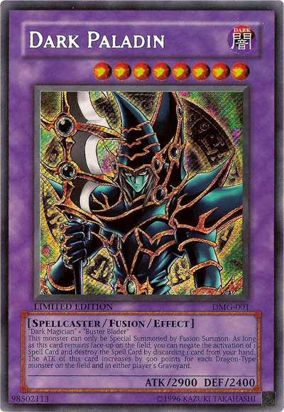 Dark Paladin [DMG-001] Secret Rare Yu-Gi-Oh!