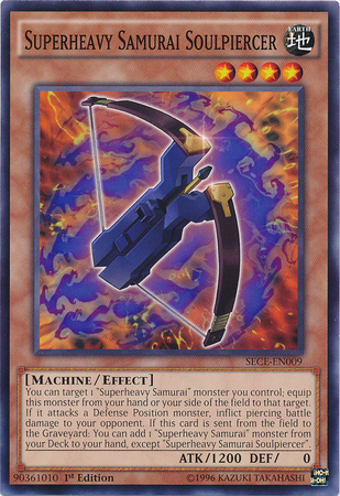 Superheavy Samurai Soulpiercer [SECE-EN009] Common Yu-Gi-Oh!