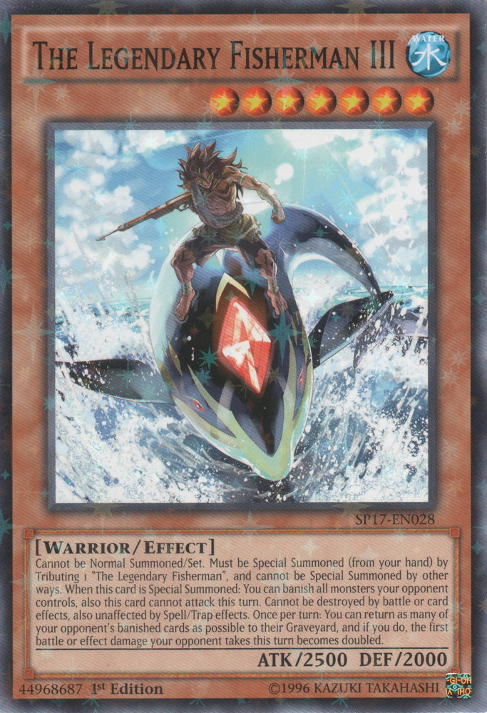The Legendary Fisherman III [SP17-EN028] Starfoil Rare Yu-Gi-Oh!