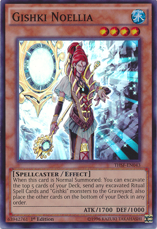 Gishki Noellia [THSF-EN043] Super Rare Yu-Gi-Oh!