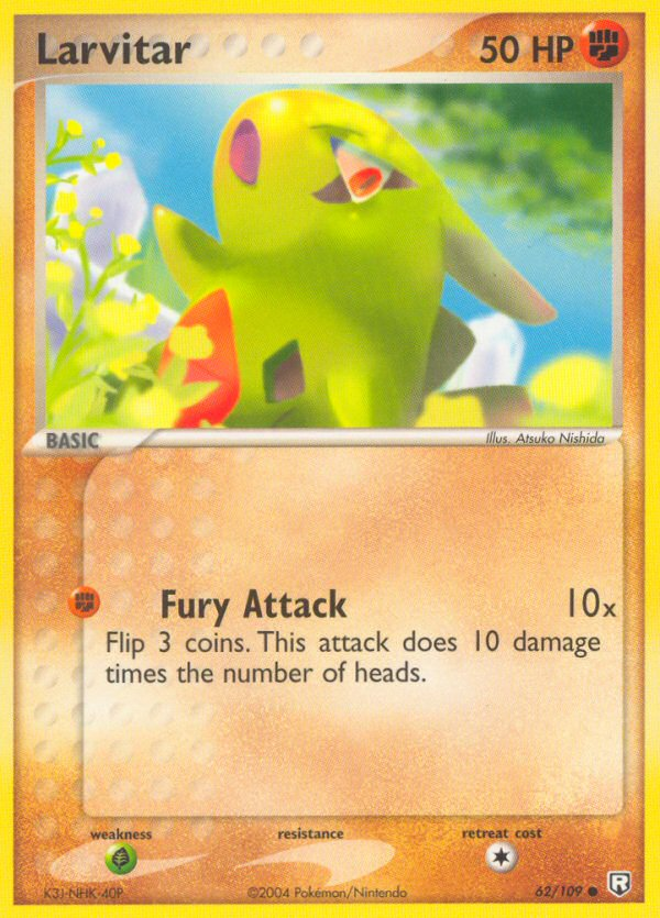 Larvitar (62/109) [EX: Team Rocket Returns] Pokémon