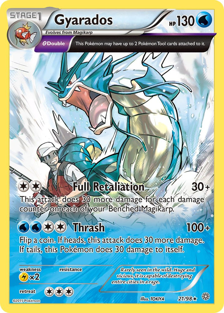 Gyarados (21/98) (Theme Deck Exclusive) [XY: Ancient Origins] Pokémon