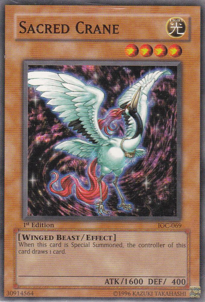Sacred Crane [IOC-069] Common Yu-Gi-Oh!