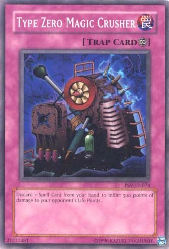 Type Zero Magic Crusher [PSV-EN074] Common Yu-Gi-Oh!