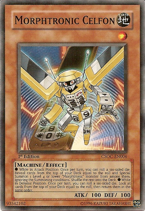 Morphtronic Celfon [CSOC-EN006] Common Yu-Gi-Oh!