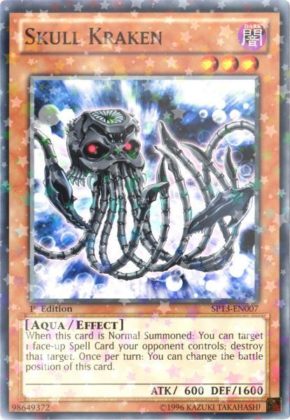 Skull Kraken [SP13-EN007] Starfoil Rare Yu-Gi-Oh!