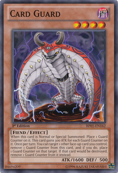 Card Guard [BP01-EN162] Common Yu-Gi-Oh!