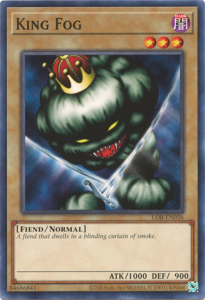 King Fog (25th Anniversary) [LOB-EN036] Common Yu-Gi-Oh!