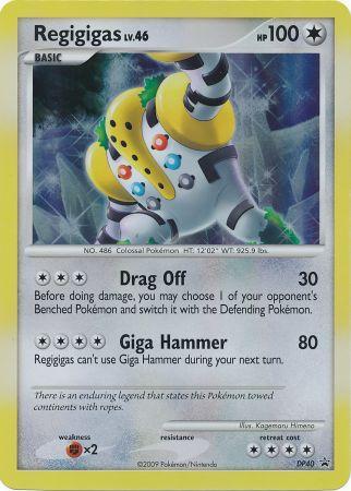 Regigigas (DP40) (Jumbo Card) [Diamond & Pearl: Black Star Promos] Pokémon