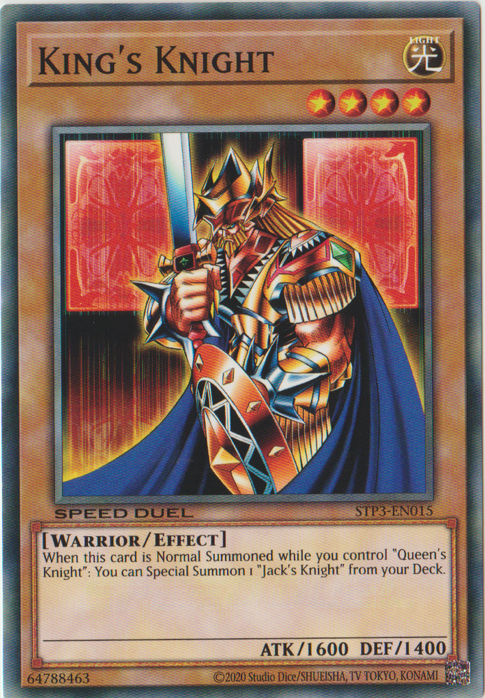 King's Knight [STP3-EN015] Common Yu-Gi-Oh!