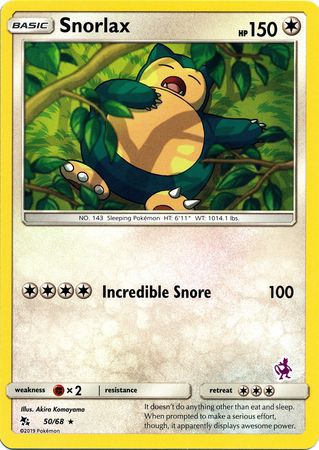 Snorlax (50/68) (Mewtwo Deck) [Battle Academy 2020] Pokémon