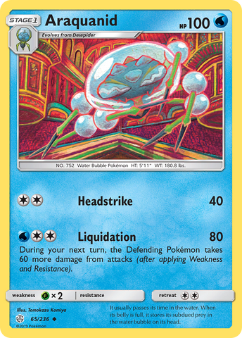 Araquanid (65/236) [Sun & Moon: Cosmic Eclipse] Pokémon