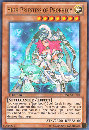 High Priestess of Prophecy [BPW2-EN100] Ultra Rare Yu-Gi-Oh!